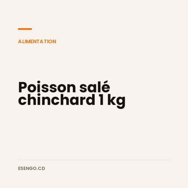 Poisson salé chinchard 1 kg - Esengo