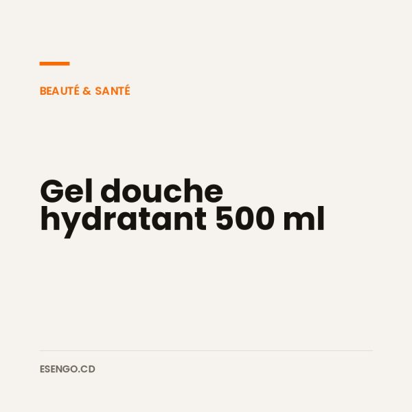 Gel douche hydratant 500 ml - Esengo